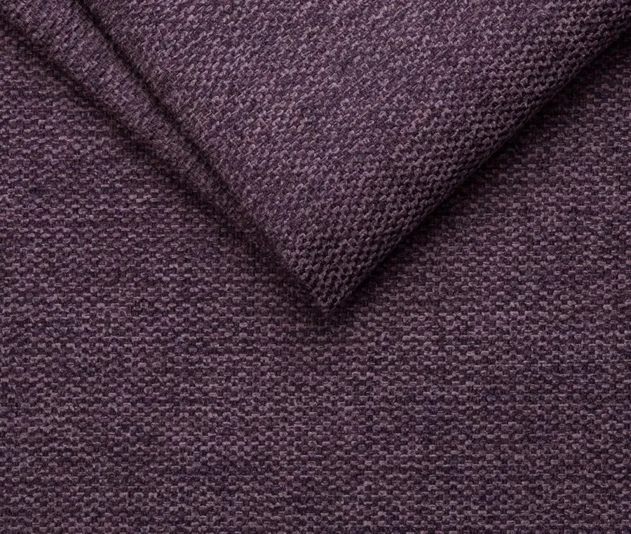 Rohová sedacia súprava Scala, hroznová ružovo-fialová látka, pravý roh