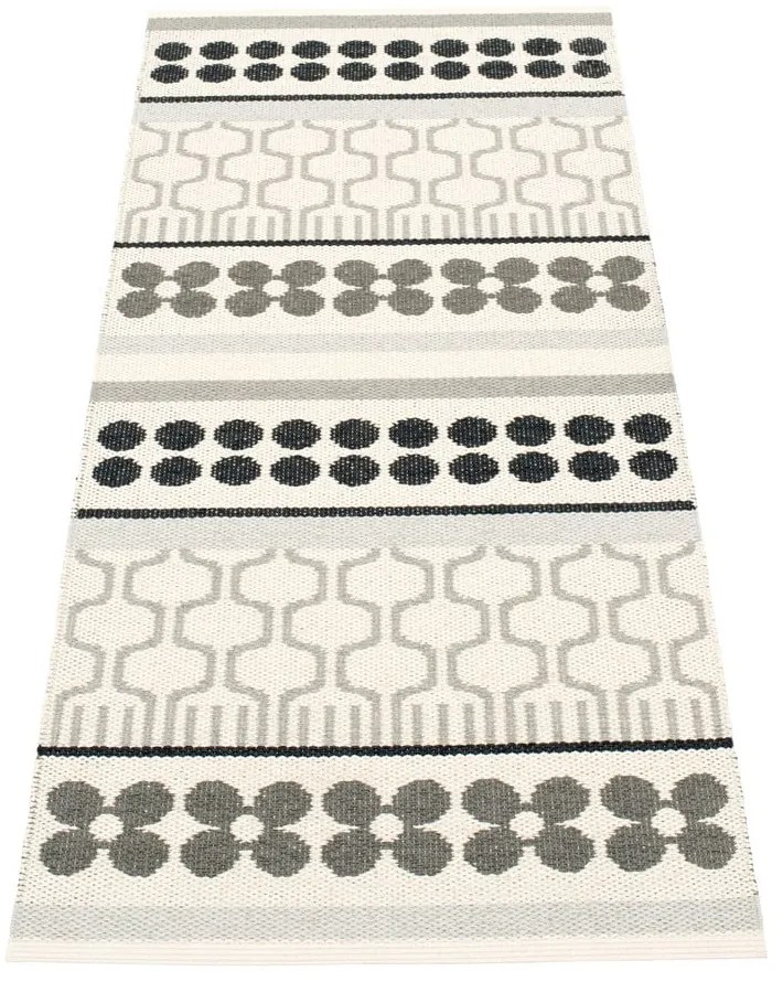 Sivo-krémový vnútorný a vonkajší behúň 70x180 cm Asta Warm Grey – Pappelina