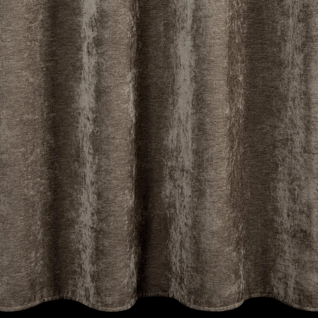 ZÁVES NA KRÚŽKOCH VANI 140X250 CM BÉŽOVÁ