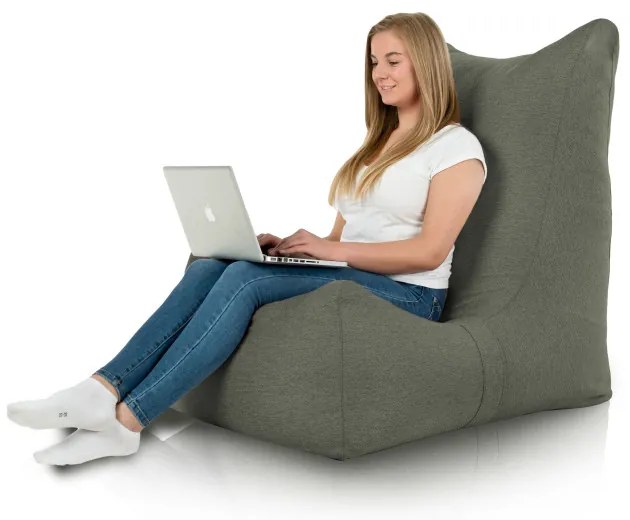 Kreslo melanž Distinto zelené