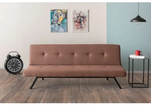 Dvojmiestna pohovka LOKO hnedá