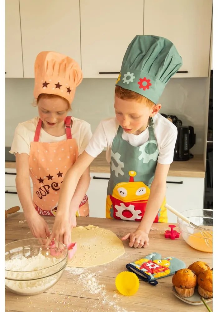 Bavlnená detská kuchynská súprava 4 ks Cupcakes - Tiseco Home Studio