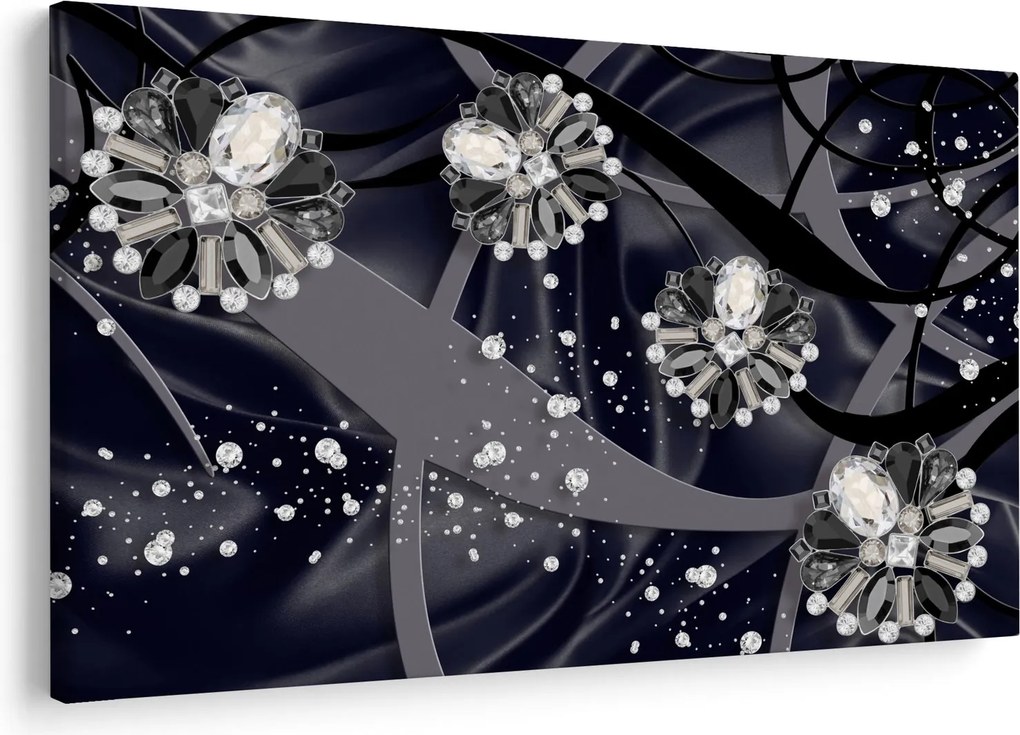 Obraz - Diamanty v priestore (90x60 cm)