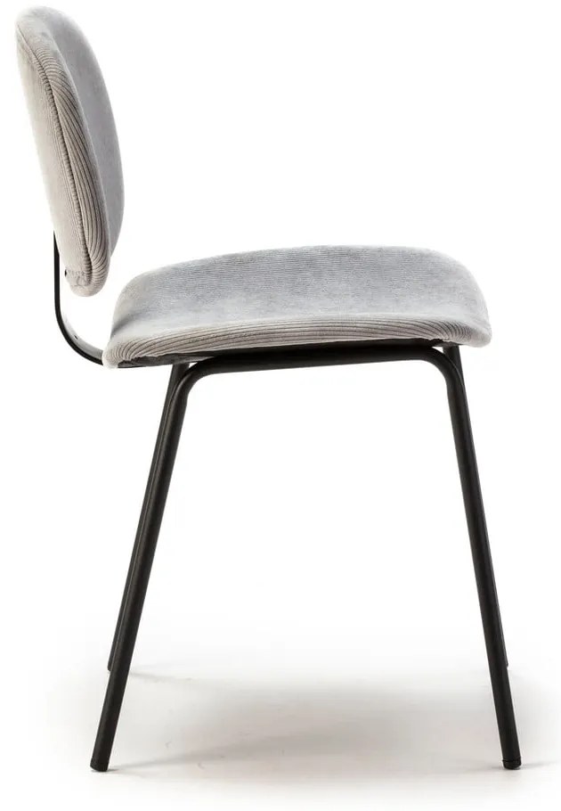 Sivé jedálenské stoličky v súprave 2 ks Arus – Marckeric