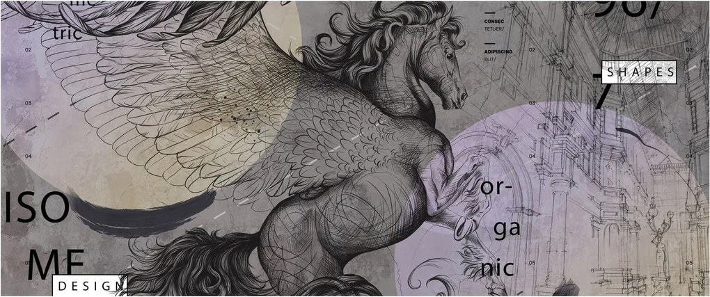 Obraz - Design (120x50 cm)