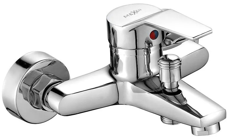 Mexen Caro vaňová batéria, chrómová, 746630-00