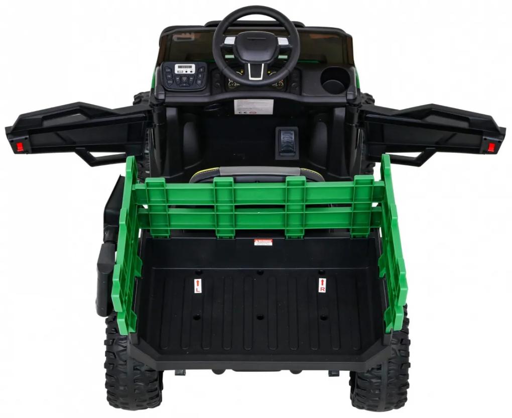 RAMIZ Elektrické autíčko -  Farmer Pick-Up - zelené - 2x35W - 12/7Ah - 2023