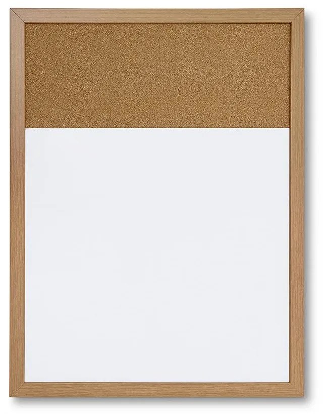 Combi Board whiteboard / korok 45 × 60 cm, biela