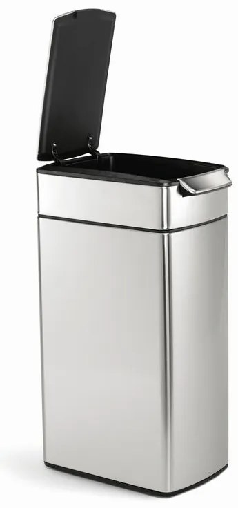 Úzky dotykový kôš 40 l, nerez