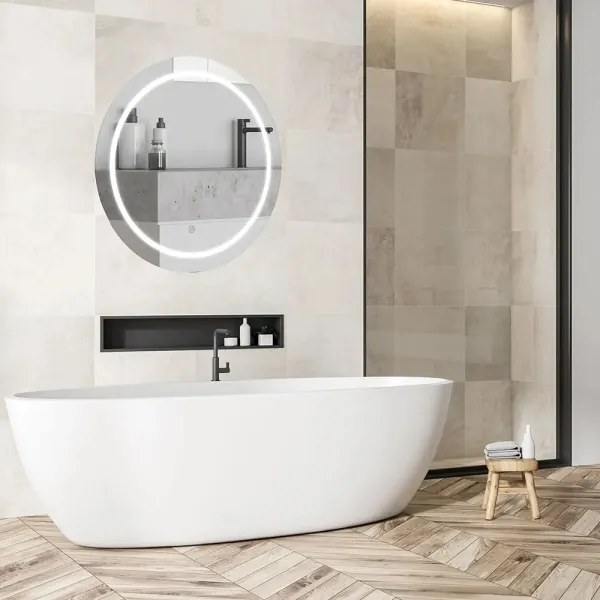 LED Kúpeľňové vyhrievané podsvietené zrkadlo LED/25W/230V IP44 3000K/4000K/6400K