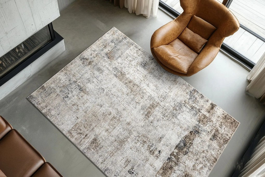 Obsession, Kusový koberec Posh 302 Taupe, 160x230, hnedá, chodba / predsieň