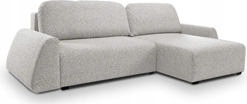 Rohová sedacia súprava Paloma II (svetlosivá)