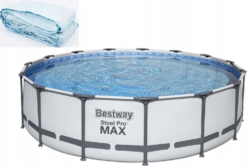Nový materiál na bazén Bestway Steel Pro Max 457 x 107 cm