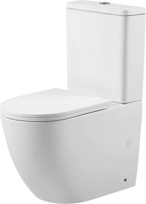 Erga Torre, WC kombi misa 620x385x835 mm, Tornado 2.0 + toaletné sedadlo, biela lesklá, ERG-V03-TORRE-TO2-WH