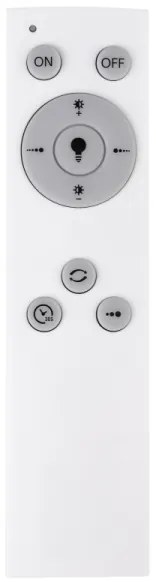 Globo 67359-40 -LED stmievateľné stropné svietidlo JEFFRY 40W/230V 32,5x87,5 cm hnedá/čierna+DO