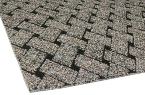 Koberce Breno Čistiaca zóna VECTRA 200 0316, šíře role 200 cm, béžová, viacfarebná