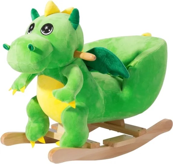 Hojdací Dinosaurus SPIELWERK - zelený