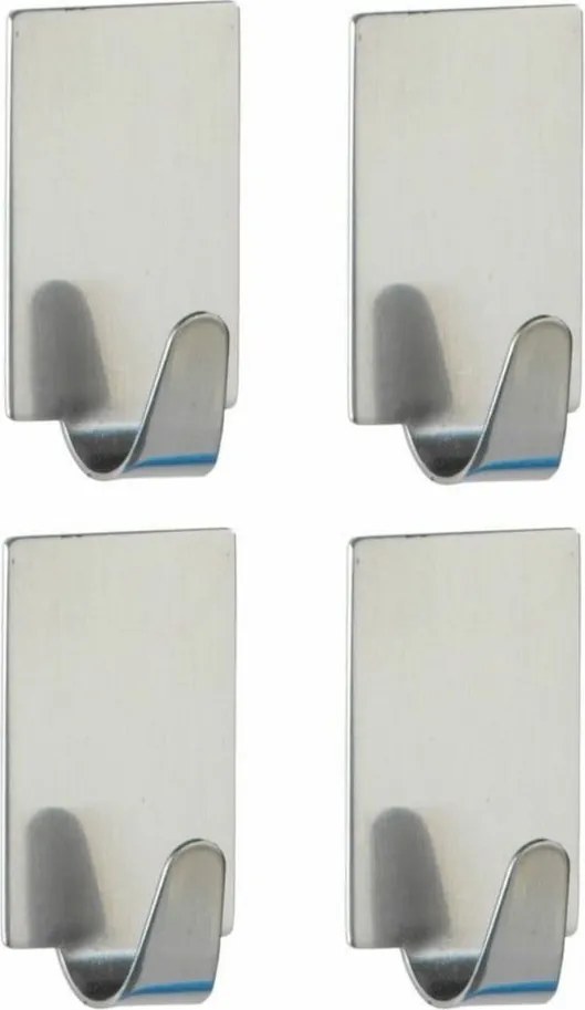 Wenko Súprava 4 nehrdz. samolepiacich háčikov Shiny