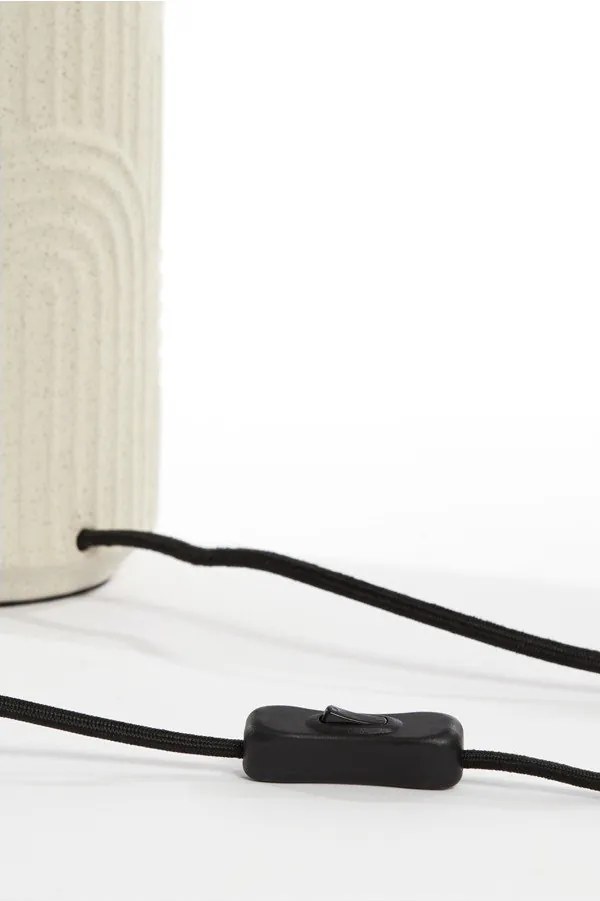 Krémový podstavec stolovej lampy 43,5 cm Diego – Light & Living