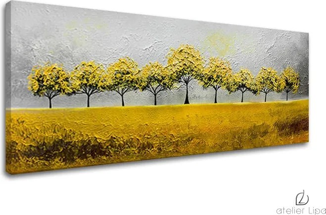 Autorská reprodukcia na plátne STROMY XOBAM017E1