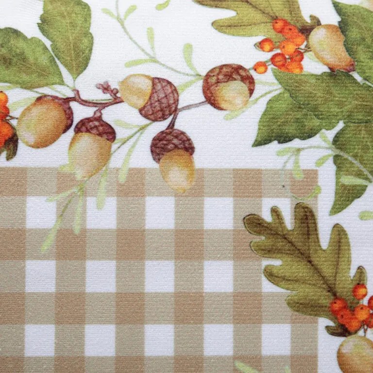 Súprava 2 ks obliečok na vankúšiky ŽALUDE 40 x 40 cm