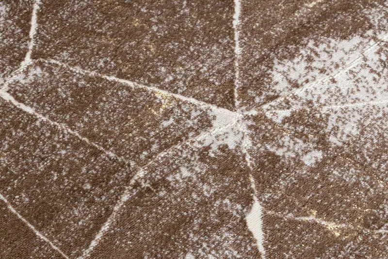 Moderný koberec MEFE 2783 Mramor, tmavo-béžový