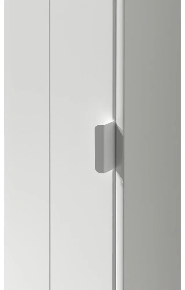 Biela otvorená detská šatníková skriňa 173x171,5 cm CASAMI – Vipack