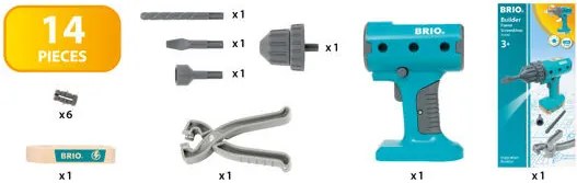 Brio Builder - vŕtačka na batérie