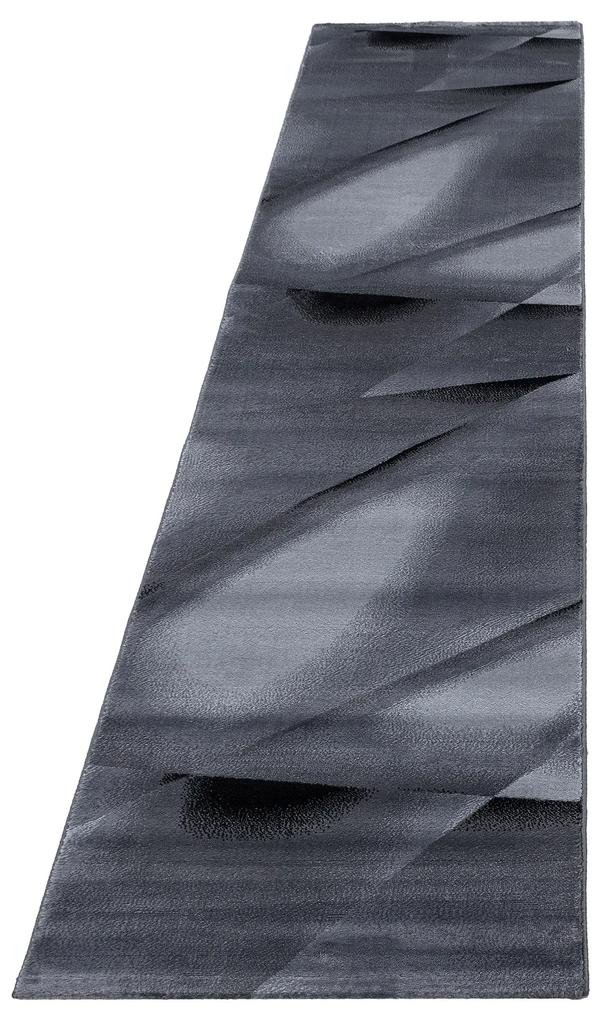 Ayyildiz Kusový koberec MIAMI 6590, Čierna Rozmer koberca: 160 x 230 cm