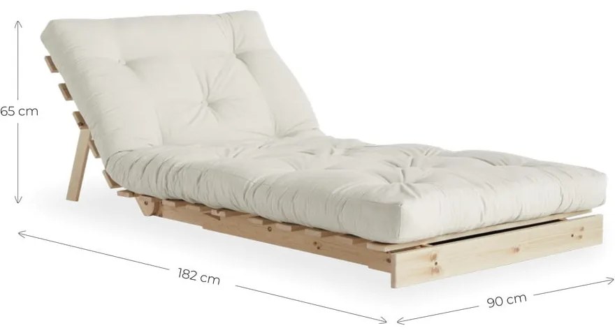 Variabilné kreslo Karup Design Roots Raw/Light Grey