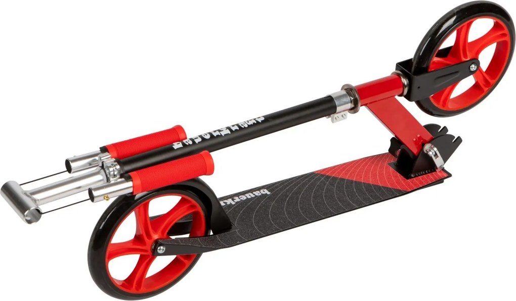 Bauerkraft Skladacia mestská kolobežka pre deti a mládež, kolesá 200 mm ABEC-7, regulácia 85,5–95,5cm