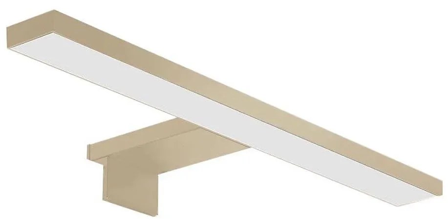 Baterie Centrum LED Kúpeľňové osvetlenie zrkadla LED/5W/230V 4000K 30 cm IP44 matná zlatá BC0541