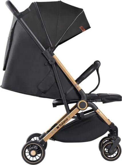 Športový kočík Milan 35 čierny / zlatý