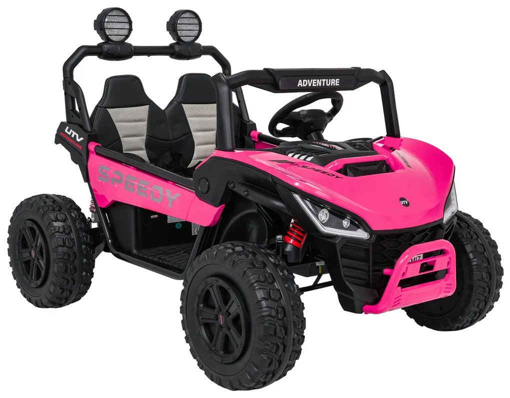 Detské elektrické autíčko Buggy SPEEDY 4x200W 24V ružové