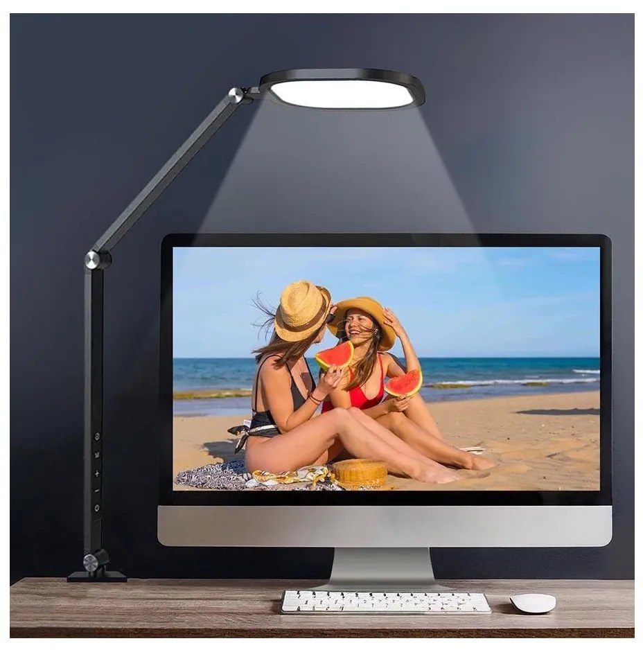 LED Stmievateľná dotyková flexibilná stolná lampa LED/15W/230V 3000-6500K CRI 96