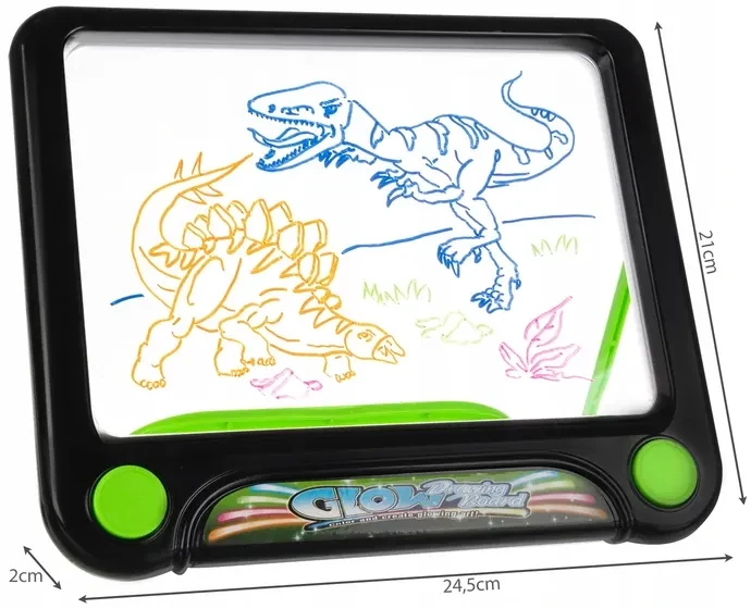 Kruzzel 16949 Kresliaca tabuľka s dinosaurami