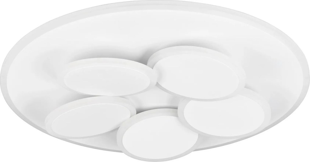 XXXLutz STROPNÉ LED SVIETIDLO, 49/7,5 cm Trio Leuchten - Interiérové svietidlá - 004102100402