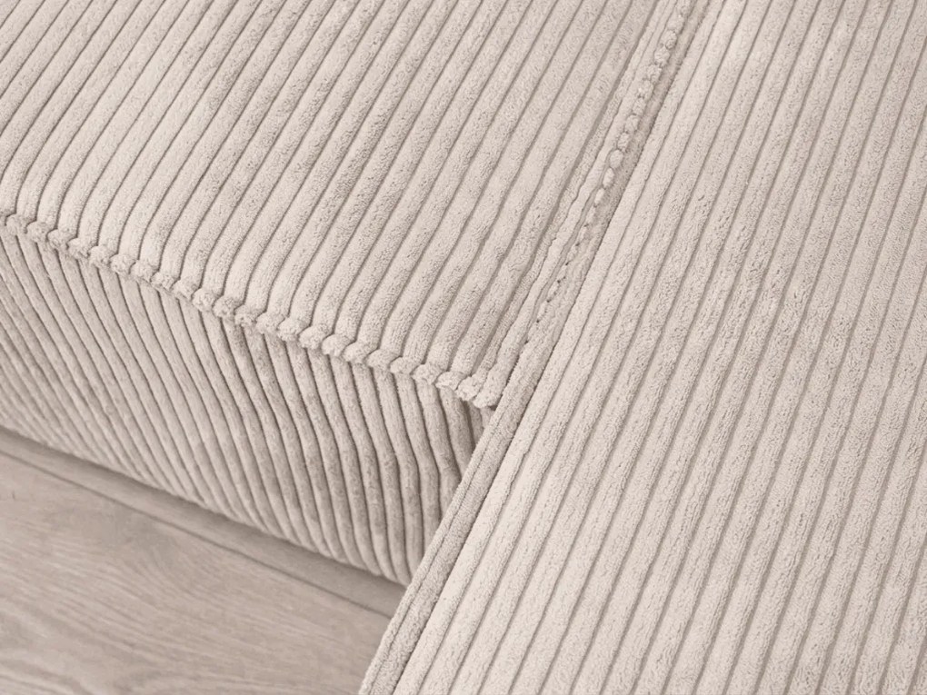 AKCIA Svetlobéžová sedacia súprava do U SMART COSARO 295x140 cm II. akosť