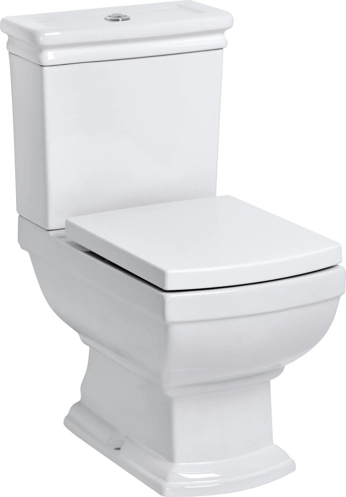Novoterm WC kombi NV-Kleopatra 11 ZO so zadným odpadom a SoftClose sedadlom