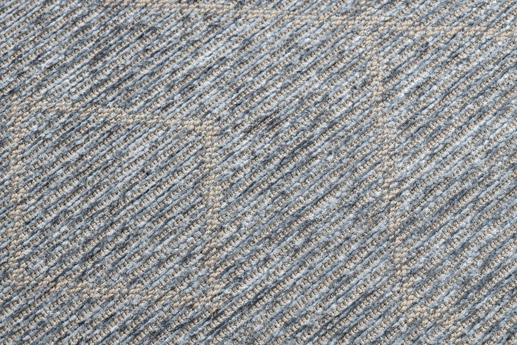 Koberec SAMPLE Crassula A046B Geometrický, krémovo - modrý