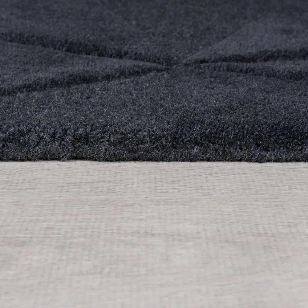 Flair Rugs koberce Kusový koberec Moderno Shard Charcoal - 160x230 cm
