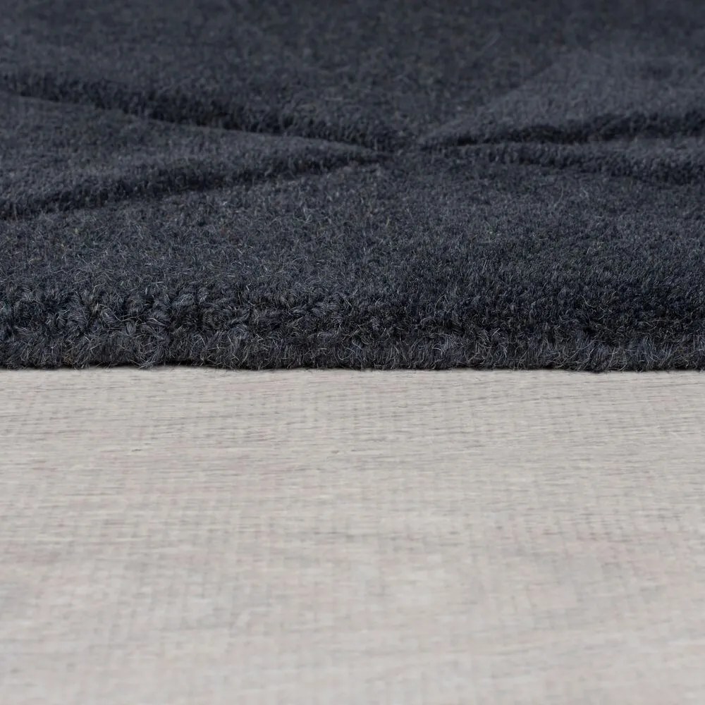 Flair Rugs, Kusový koberec Moderno Shard Charcoal, 200x290, šedá, chodba / predsieň