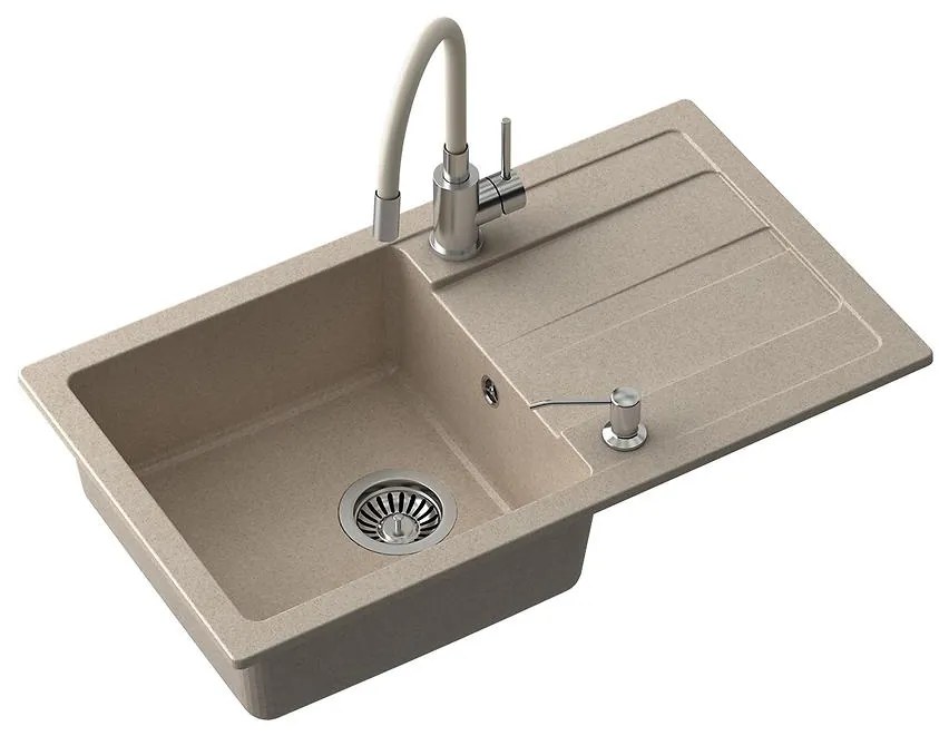 Drez Ready-Max béžový 77x44x17.5 + batéria w/e + dávkovač