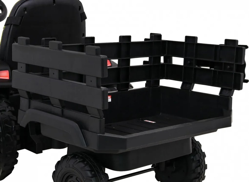 Ramiz Titánový traktor s prívesom čierny