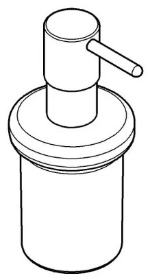 GROHE 40394001 - Dávkovač tekutého mydla ESSENTIALS 160 ml lesklý chróm