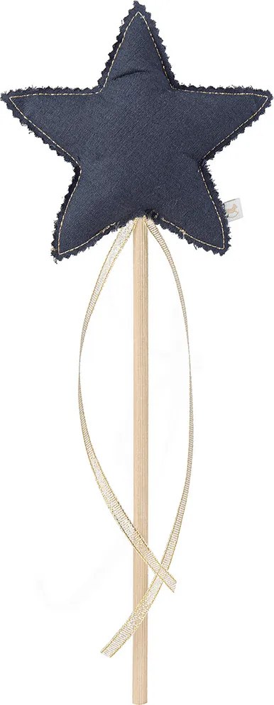 Ľanový kúzelný prútik grafitový so zlatom