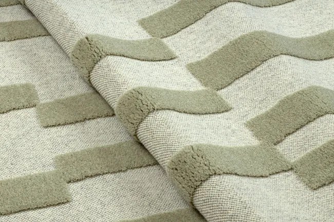 Koberec OSTA FLUX 461.109.SA400 béžový / zelený