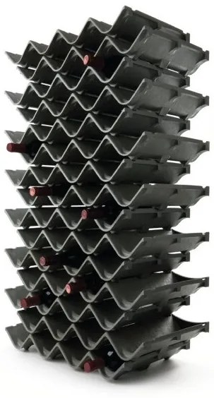 Zig-Zag Lasentiu 30 x Regál na víno Zig-Zag, kapacita fliaš: 120