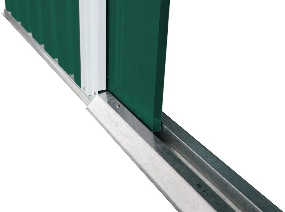 Záhradný domček BestBerg ZDB-7Z / 7,2 m² / 301 x 238 x 214 cm / zelený