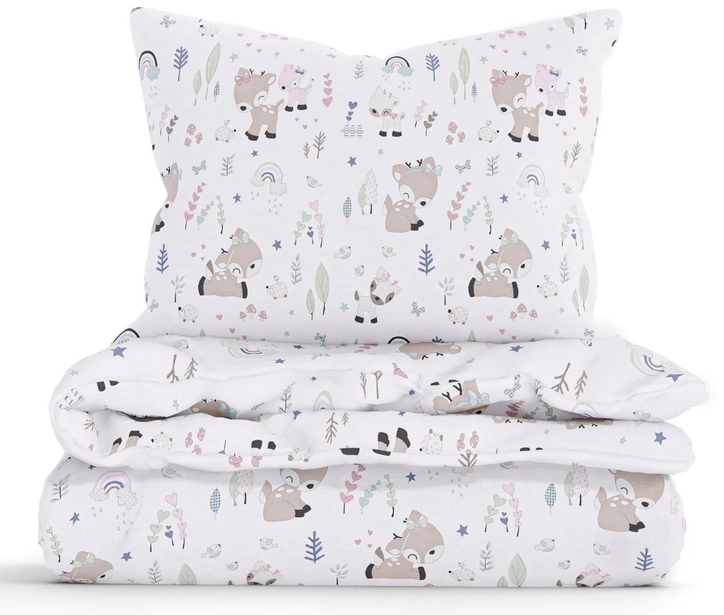 Bavlnené obliečky Renforcé – Srnčie šťastie